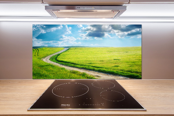 Panel do kuchni Ścieżka na łące