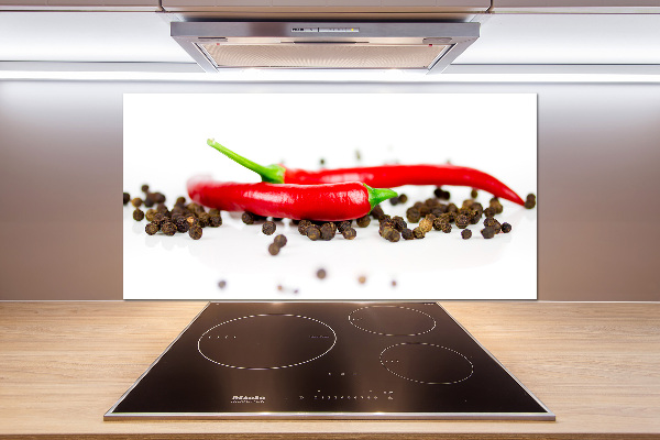 Panel do kuchni Chilli i pieprz
