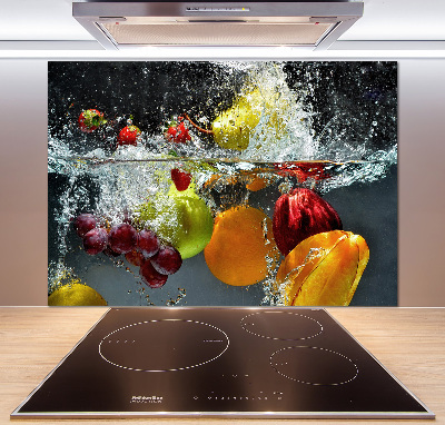 Panel antisalpicaduras Frutas y verduras