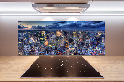 Panel lacobel Nowy Jork lot ptaka