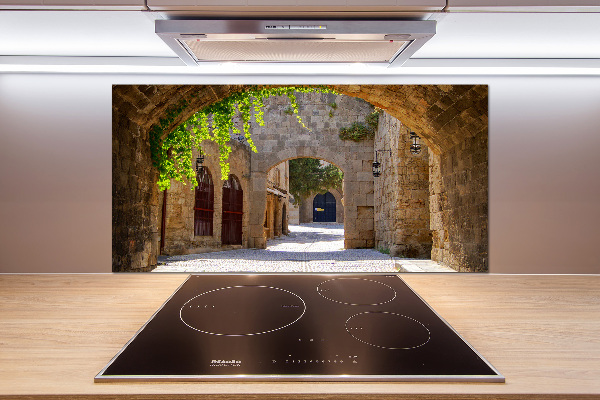 Panel antisalpicaduras Calles con encanto