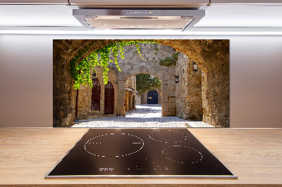 Panel antisalpicaduras Calles con encanto