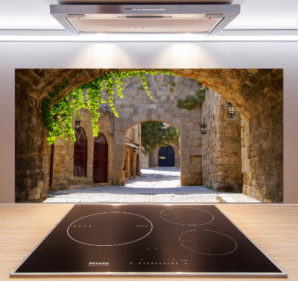 Panel antisalpicaduras Calles con encanto