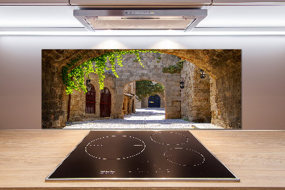 Panel antisalpicaduras Calles con encanto