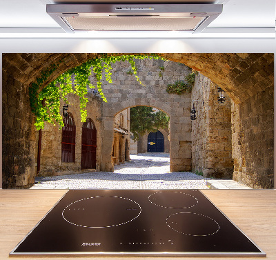 Panel antisalpicaduras Calles con encanto