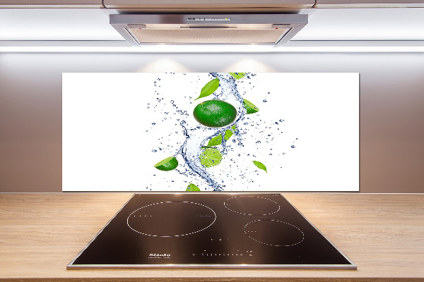 Panel de pared de cocina Limas y agua