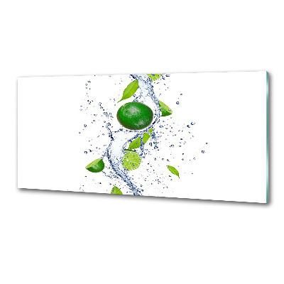 Panel de pared de cocina Limas y agua