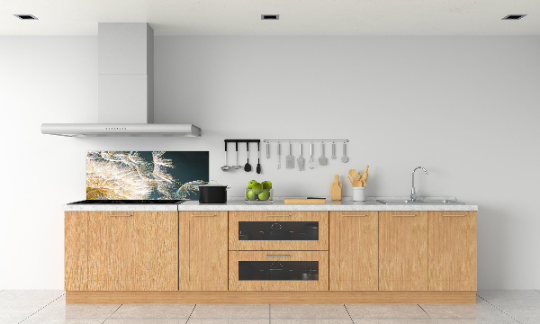 Salpicadero para cocina semillas de diente de león