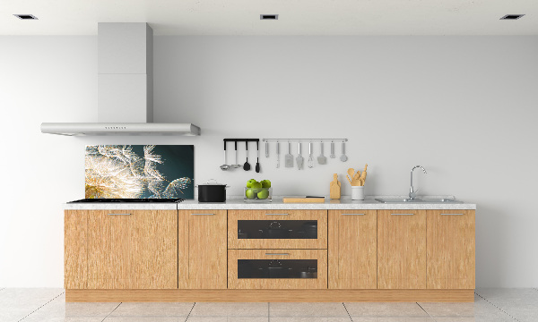 Salpicadero para cocina semillas de diente de león