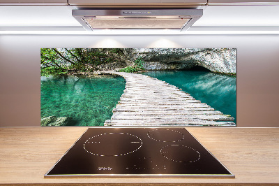 Panel de pared de cocina Lagos de Plitvice