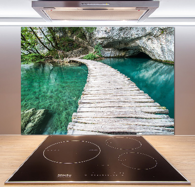Panel de pared de cocina Lagos de Plitvice
