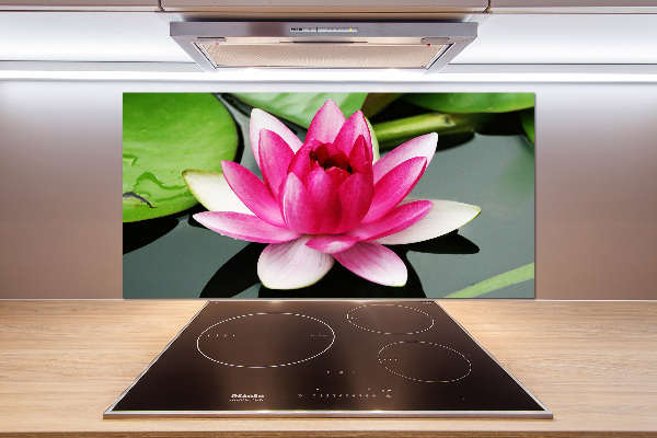 Panel de pared de cocina Nenúfar