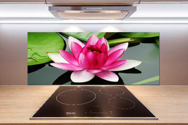 Panel de pared de cocina Nenúfar