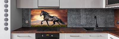 Panel para cocina Caballo de trote