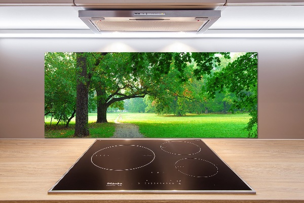 Salpicadero de cocina Parque en otoño