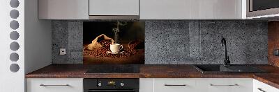 Panel para cocina Café en una taza