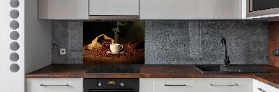 Panel do kuchni Kawa w filiżance