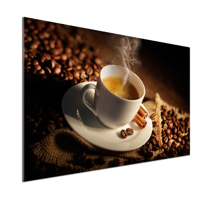 Salpicadero para cocina Café en una taza