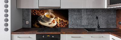 Salpicadero para cocina Café en una taza