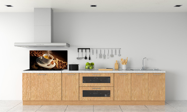 Salpicadero para cocina Café en una taza