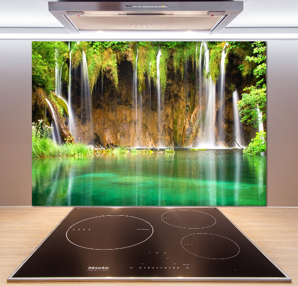 Panel de pared de cocina Lagos de Plitvice