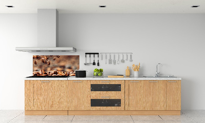 Panel antisalpicaduras Granos de café