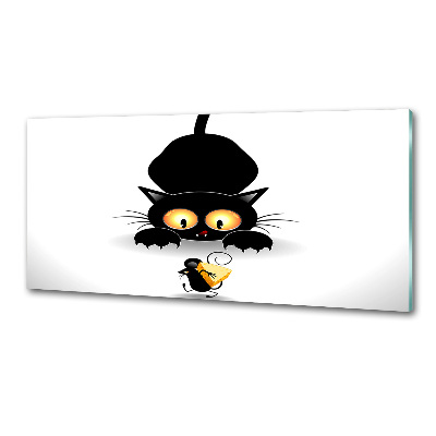 Salpicadero para cocina El gato y el ratón