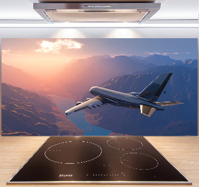 Panel de pared de cocina Avión