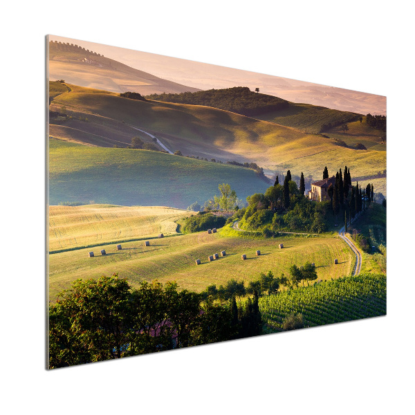 Panel de pared de cocina Toscana, Italia