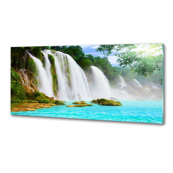 Panel antisalpicaduras Cascada