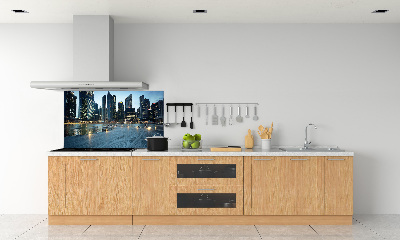 Panel do kuchni Singapur nocą