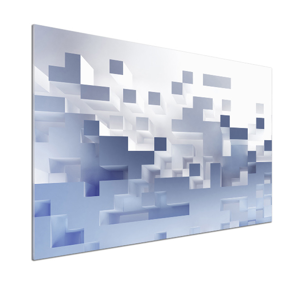 Salpicadero de cocina Abstracción cúbica