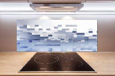 Panel do kuchni Abstrakcja kostki