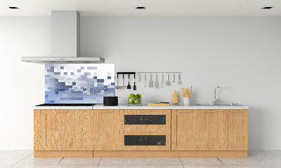 Salpicadero de cocina Abstracción cúbica