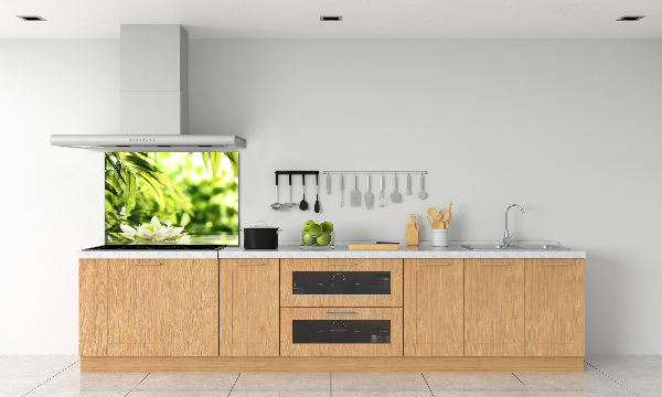 Panel dekor szkło Lilia wodna