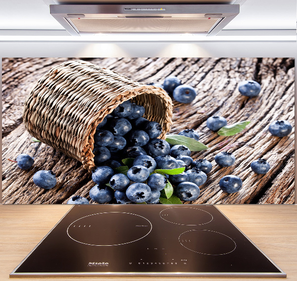 Salpicadero para cocina Bayas en una cesta