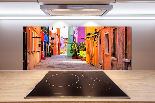 Panel do kuchni Kolorowe uliczki