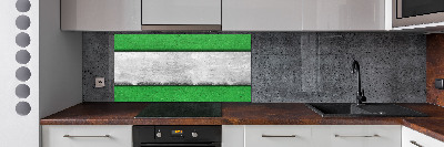 Panel para cocina Muro verde