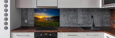 Panel para cocina Plantación de té