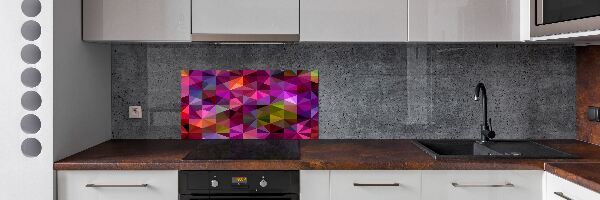 Panel de pared de cocina Ondas abstractas