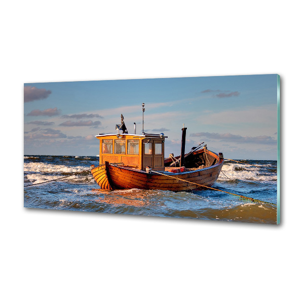 Panel para cocina Barco de pesca