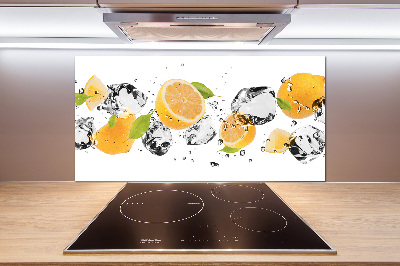 Salpicadero para cocina Limón y agua