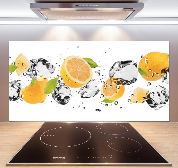 Salpicadero para cocina Limón y agua