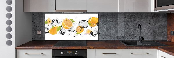 Salpicadero para cocina Limón y agua