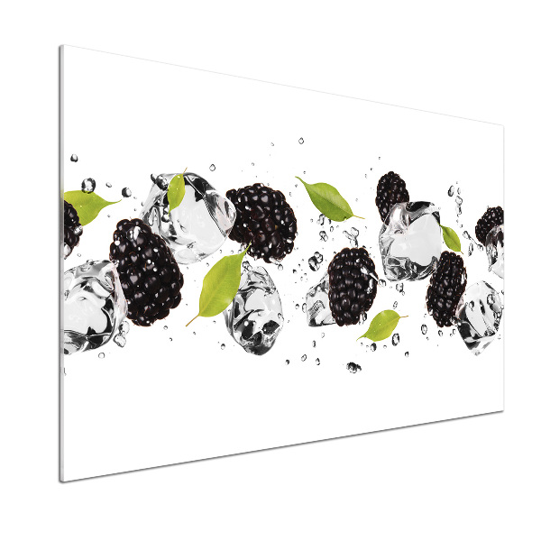 Salpicadero de cocina Cerezas y agua