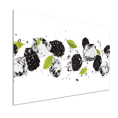 Salpicadero de cocina Cerezas y agua