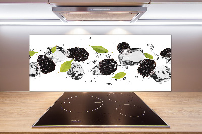 Salpicadero de cocina Cerezas y agua