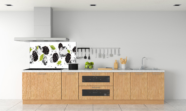 Salpicadero de cocina Cerezas y agua