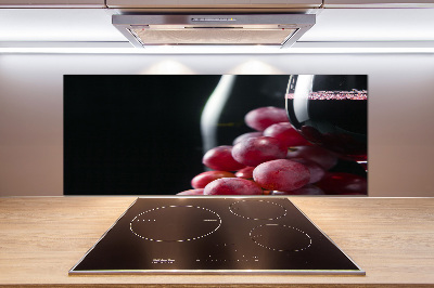 Panel para cocina Uvas y vino