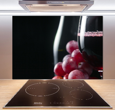 Panel para cocina Uvas y vino
